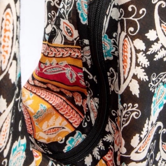 B121G🖤❤️Ruggine customer fave black + red+ multi zip closure hobo bag! Bohobest - Picture 4 of 14